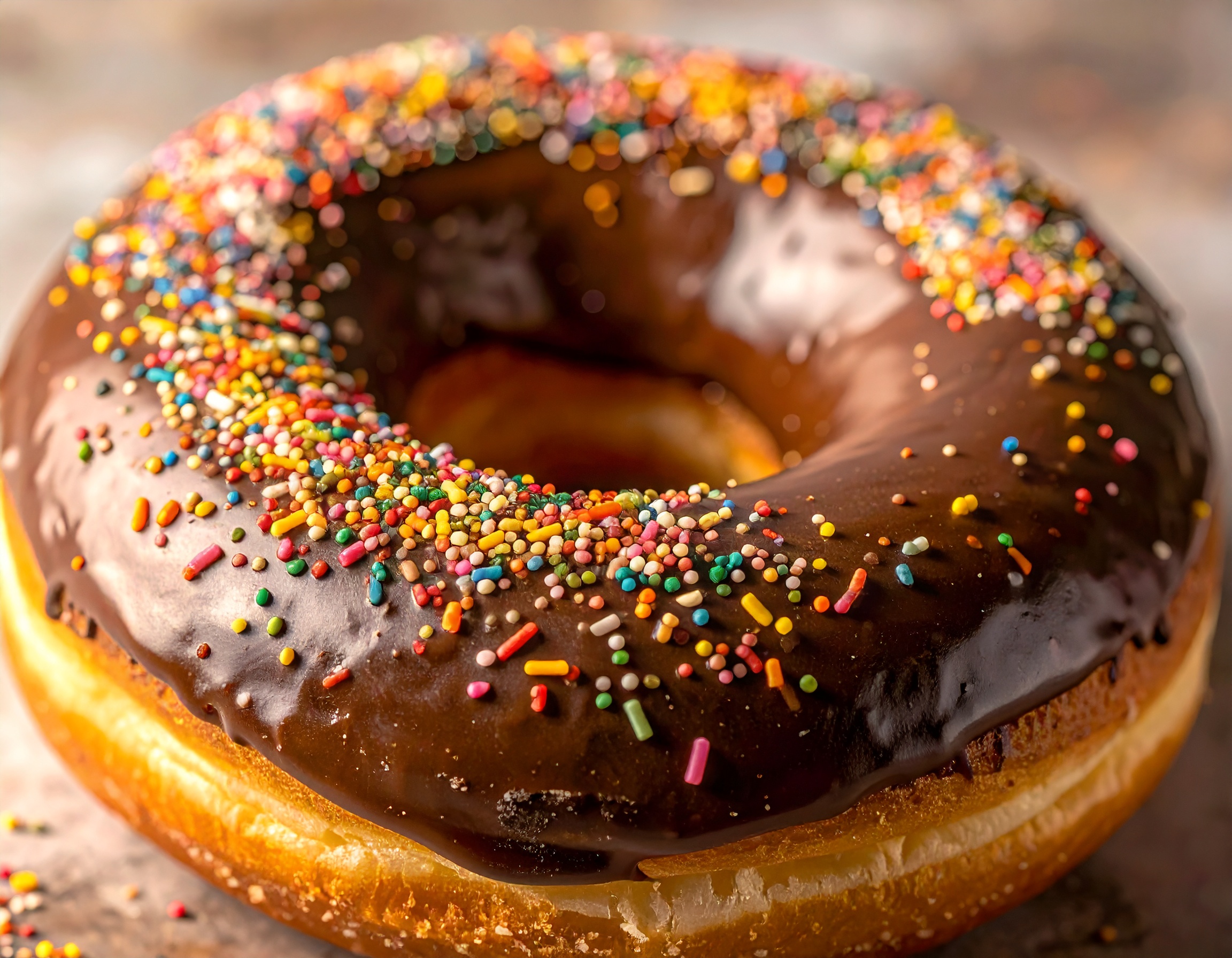 Gift box of doughnuts
